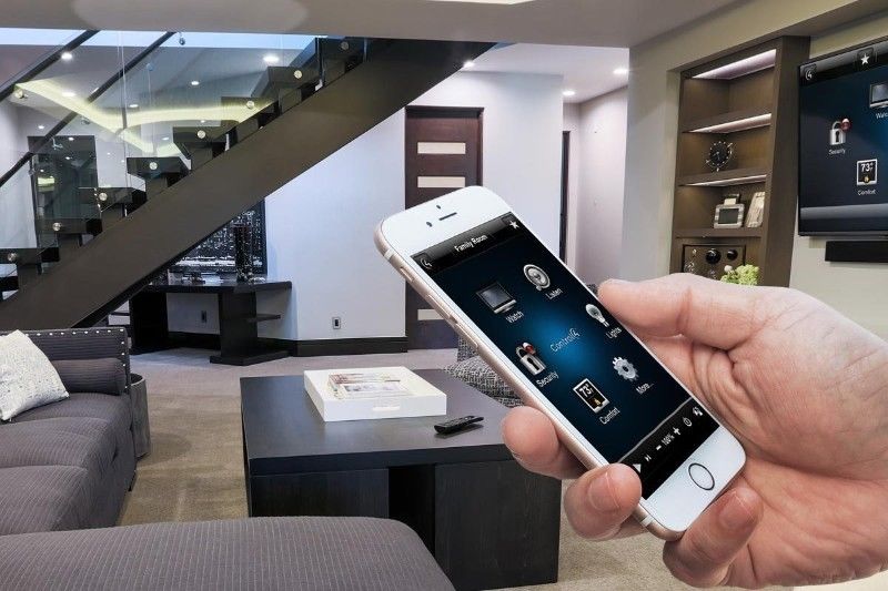 smart home automation and control phone